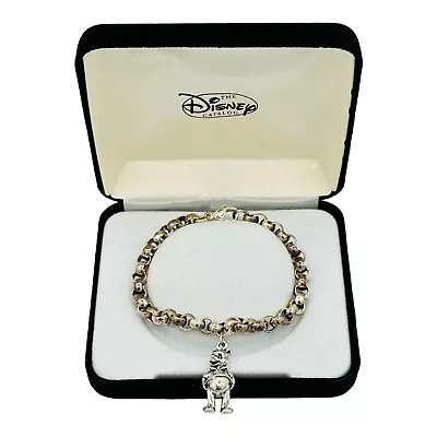 Disney Winnie The Pooh Sterling Silver Charm Bracelet VINTAGE SUPER RARE • $249.95