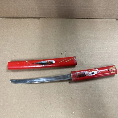 £17.30 • Buy Vintage Stainless Steel Metal Japanese Letter Opener 9  Long W/Wood Handle/Case