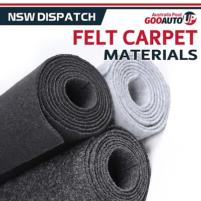 Felt Non Woven Fabric Diy Craft Renew Car Caravan Carpet Lining Floor Underfelt • $7.43