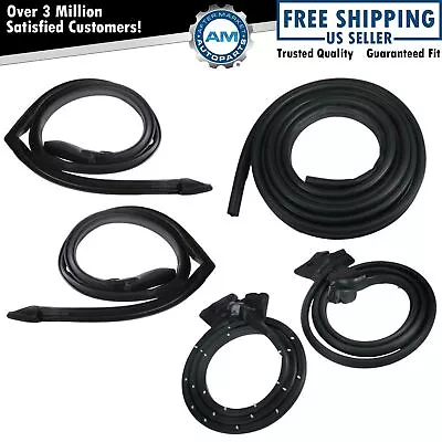 Rubber Door Roof Trunk Weatherstrip Seals Kit Set For Chevy Pontiac Cpe Hardtop • $165.93