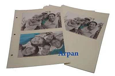 £6.49 • Buy Self Adhesive Photo Album 20 Sheet/40 Sides Refill For Ring Binder Album - 6804