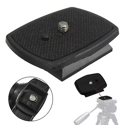 Universal Quick Release Plate Adapter For Camera Tripod Support • £4.89