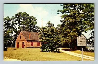 Salisbury MD-Maryland Old Green Hill Church Wicomico River Vintage Postcard • £7.59