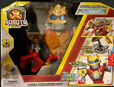 Treasure X Robots Gold Mega Treasure Bot • $34.25