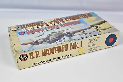 Parts Bag Sealed Airfix Model Kit 1:72 Handley Page Hampden (replaced Decals) • £20