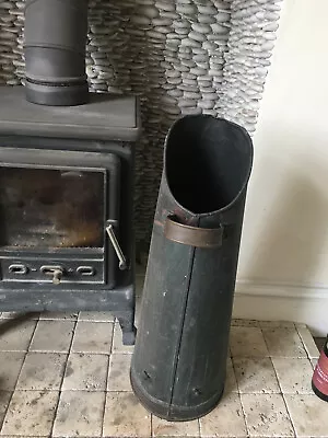 £12 • Buy Vintage Metal Coal Scuttle,