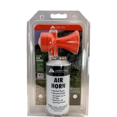 Ozark Trail Boat Accessories Sports And Marine Safety Portable Air Horn 3.5 Oz. • $14.50