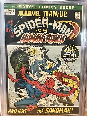 🔥MARVEL TEAM-UP #1 CGC 5.0OWW🔥3/72 SPIDER-MAN🌟2nd ORIGINAL TITLE🎥MCU • $149