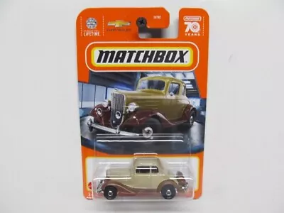 Matchbox New 2023 Series - Tan 1934 Chevy Master Coupe • $3.75