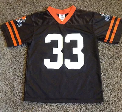 $14.99 • Buy Cleveland Browns  Nfl  # 33 Trent Richardson Football Jersey By Nfl Youth Large