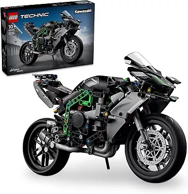 Lego Technic 42170 KAWASAKI NINJA H2R MOTORCYCLE  Brand New In Sealed • $79