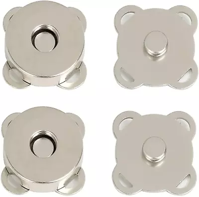 Magnetic Snaps Buttons Plum Magnetic Snap Closures 15Mm Silver • $11.98