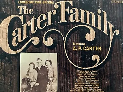 The Carter Family Featuring A. P. Carter LONESOME PINE SPECIAL M- LP+bonus CD • $18.88