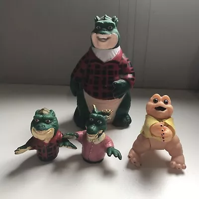 Vintage Dinosaurs TV Show Earl Baby Sinclair Toy Figures Lot • $35