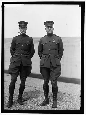 $32.50 • Buy Reproduced 1919 Photo Marine Corps, USN Right, Major Bernard L Smith, USMC Wi M