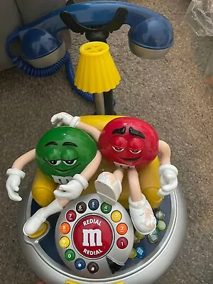 M & M's Desk Telephone Sofa And Lamp Green & Red M&M Characters Corded Phone. • $28