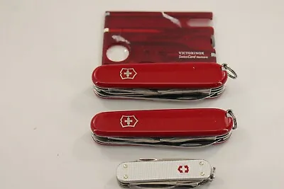 Victorinox Bundle 42 (1.4613 - 1.3713 - 0.7240.T ) • $110