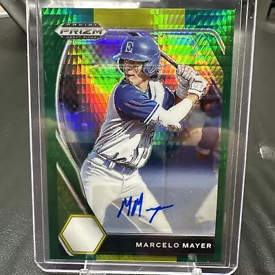 2021 Panini Prizm Draft Picks Green Pulsar Marcelo Mayer Auto • $24