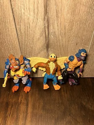 Three Vintage TMNT With Accessories INCOMPLETE  • $75
