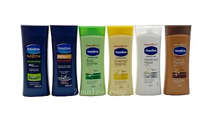 Vaseline Body Lotion 400ML 13.5 OZ  4 Pack (6 Kinds) Choose Your Favor Scents • $22.99