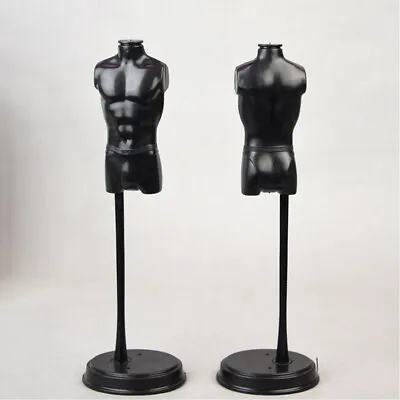 1/6 Mini Male Torso Body Form Doll Mannequin Garment Display Rack Bust Model- • $9.99