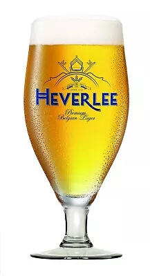 Set Of 2 X Heverlee Belgian Beer Half Pint Glasses 10oz Brand New Genuine • £14.99