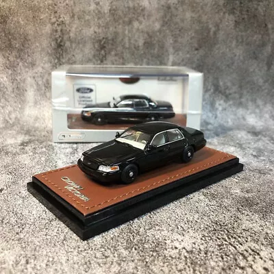 GOC 1:64 Model Car Crown Victoria Alloy Die-Cast Vehicle - Classical Black • $34.80