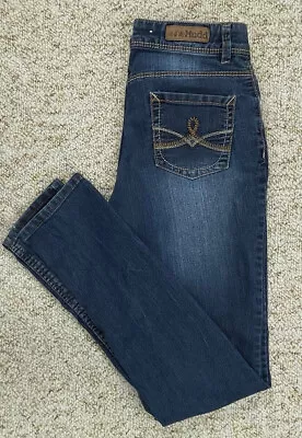 Mudd Girls Skinny Stretch Adjustable Waist Denim Jeans  Size 16  (28x28) • $13.99