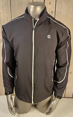 FootJoy Long Sleeve Windshirt Lightweight Wind Breaker Black Large Full Zip • $24.99