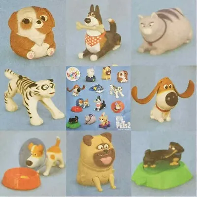 McDonalds Happy Meal Toy 2019 Secret Life Of Pets Movie Character Toys  Various  • £7.25