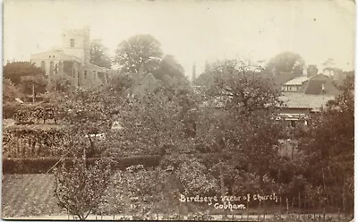 Cobham Near Gravesend & Rochester. Bird's Eye View Of Church By Daniell Brothers • £13.50