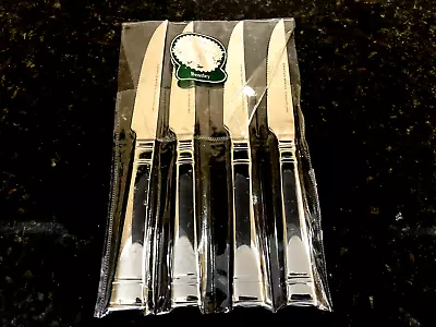 Heritage Mint BENTLEY Stainless Glossy Flatware Set Of 4 Steak Knives 9  • $37.95
