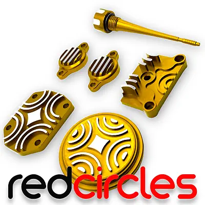 Yx140 / Yx149 Pit Bike Cnc Dress Up Kit - Gold (2 Bolt ~ Pitbike Tappet Covers) • £29.99