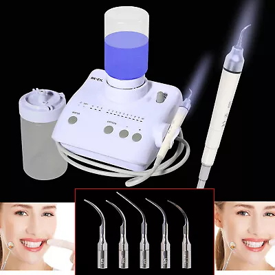 Dental Ultrasonic Piezo Scaler+2 Bottle For Cavitron EMS /LED Light Handpiece Dr • $275.21