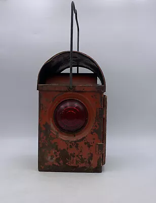 Red Artcraft Railway Lantern • $299.99