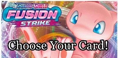 $0.99 • Buy Pokemon Fusion Strike Set - Choose Your Card! - Pack Fresh NM - BULK SAVINGS!