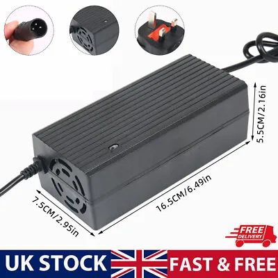 24V 4A For Electric Bike Mobility Scooter Lithium Battery Charger Fast Charger • £18.95