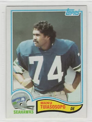 1982 Topps Football Seattle Seahawks Team Set  • $4.99