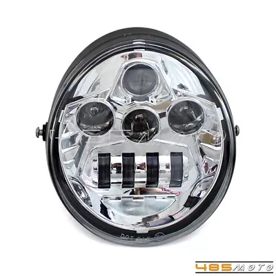 LED Projector Headlight For Harley V Rod VROD VRSCA VRSC V-Rod Muscle Street Rod • $96.59