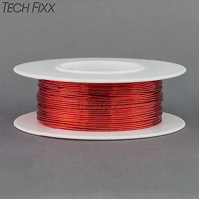 Magnet Wire 26 Gauge AWG Enameled Copper 158 Feet Coil Winding And Crafts Red • $10.30