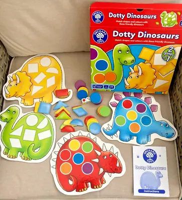 £4.50 • Buy Orchard Toys Dotty Dinosaurs 2 Games In 1 - Recommended Age 3-6, 2-4 Players