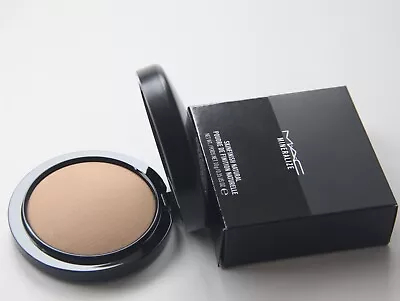 MAC Mineralize Skinfinish Natural In Medium Tan Full Size .35 Oz. 10 G Boxed New • $23.99