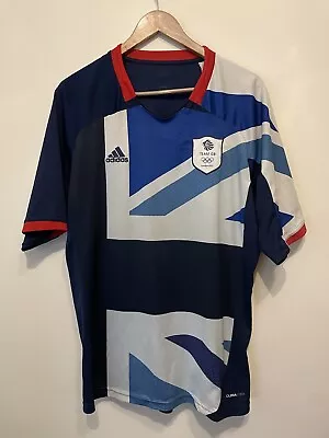 Adidas GREAT BRITAIN 2012 XL Olympic Football Shirt Soccer Jersey Team GB Kit • £24.99