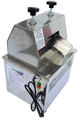 110V 800W Desktop Electric Sugar Cane Press Juicer Press Machine Stainless Steel • $399.33