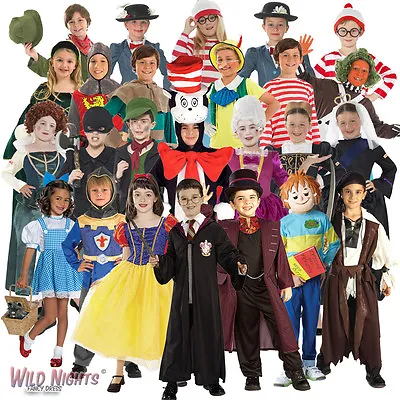 £17.50 • Buy Boys / Girls Kids World Book Week / Day Children's Fancy Dress Costume Size 3-13