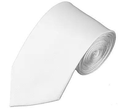 Manzini Neckwear® Men's Solid Color Polyester SLIM Tie Party Wedding Necktie! • $8.99