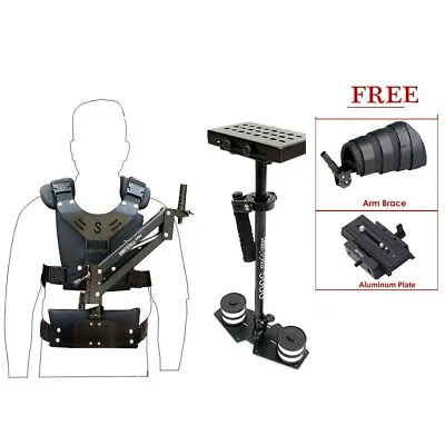 Single Arm Body Vest 5000 Steadycam Handheld Stabilization System Payload 5kg • $285