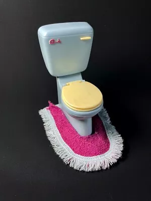 £8 • Buy Sindy Toilet 1983 Pink Blue Bathroom Accessory Pedigree 44543 Fit 12  Doll