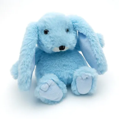 Jomanda Bunny Small Blue Teddy Blue Rabbit Teddy From Birth Rabbits Soft Toy NEW • £7.19