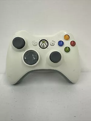 Microsoft Xbox 360 White Wireless Controller Genuine Original OEM  • $20